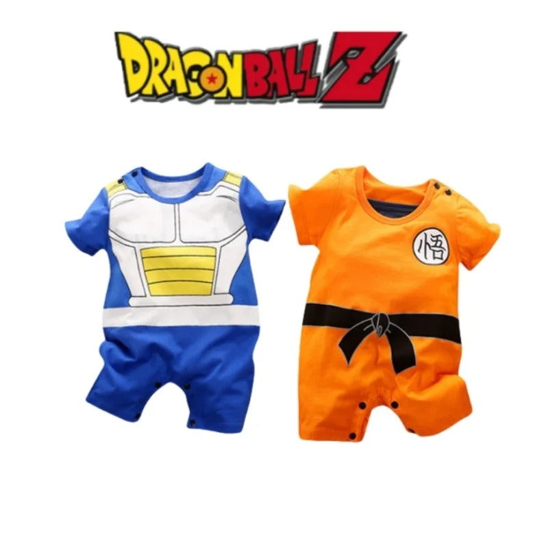 Little Warrior Baby Suit™ – Soft Cotton Anime Romper