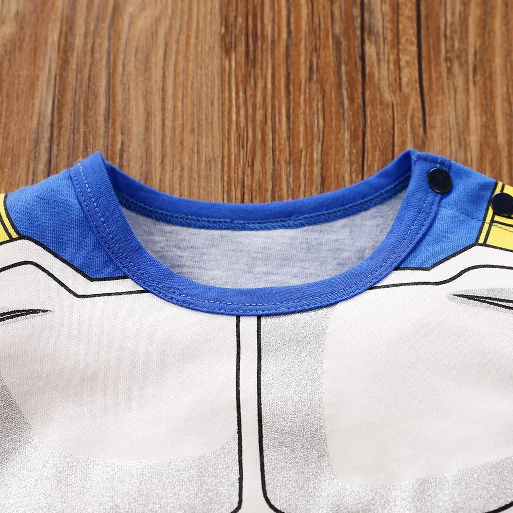 Little Warrior Baby Suit™ – Soft Cotton Anime Romper